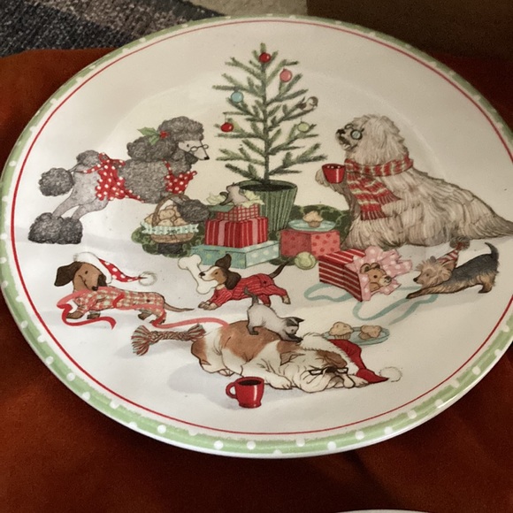 Assorted Christmas Plates - Pier 1 - Picture 4 of 6